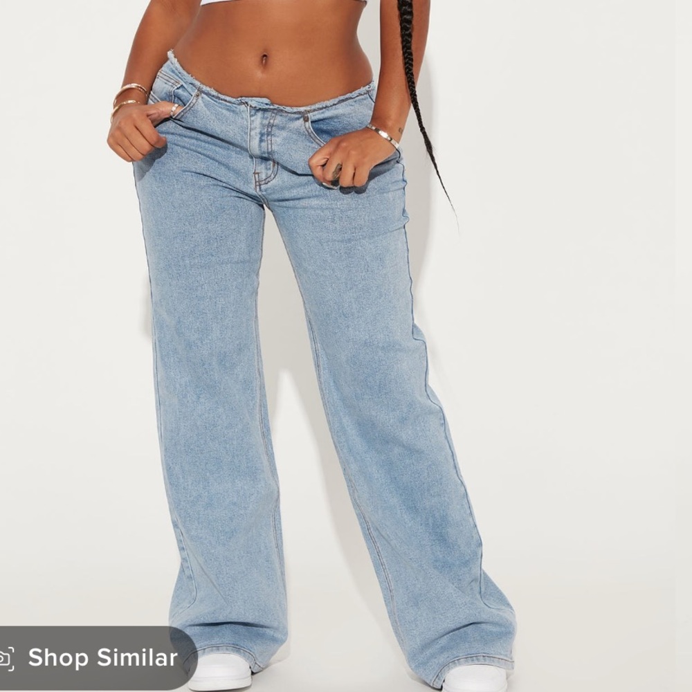 Low rise jeans
